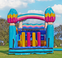 Kommerzielles Aufblasbares POOL PARTY 40 FT HINDERNISBILDSCHLAG-Parcours zum Verkauf - für Kinderpartys und Veranstaltungen