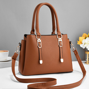 Women PU Leather Handbags Ladies Large Tote Bag Female <b>Square</b> Shoulder Bags Fashion Crossbody Bags - Product Image 1