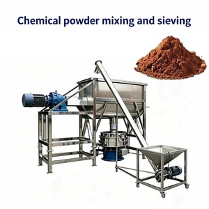 Linea di miscelazione e setacciatura a nastro per farina fine di amido di cassava da 1000L e 2000L - Product Image 6
