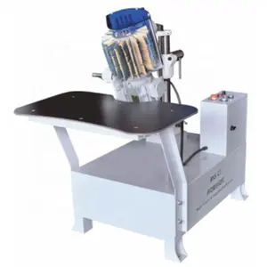 Mini vertical brush polishing sanding sander machine wood sander machinery for chair legs curve profile