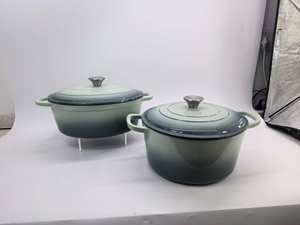 Casserole en fonte émaillée, compatible lave-vaisselle et four, compatible gaz et induction, pour <span class=keywords><strong>Aldi</strong></span> - Product Image 2