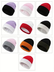 Chapeau d'hiver chaud avec pompon, bonnet en tricot doux et mignon, cadeau promotionnel - Product Image 2