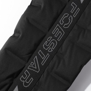 Men's Black Quilted <strong>Down</strong> <strong>Pants</strong> with Side Details Warm Winter &amp; Outdoor Wear OEM Service Available - Product Image 5