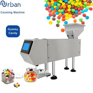 Máquina de conteo de dulces de escritorio semiautomática con pantalla táctil