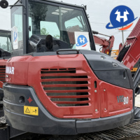 Meilleur prix pour une excavatrice d'occasion VIO80 du Japon, 8 tonnes, hydraulique, sur chenilles, excavatrice d'occasion de 8 tonnes