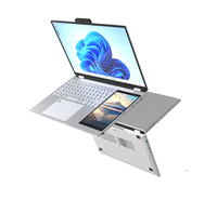 Ordinateur portable en métal SL New Intel N5095 15,6 pouces pour l'éducation avec une grande mémoire 16 Go SSD 128 Go de stockage, clavier anglais, Windows 10