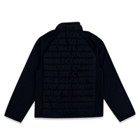 Veste matelassée personnalisée en polaire, motif lettres, respirante, écologique, réversible, imperméable, zippée, chaude, en coton pour l'hiver
