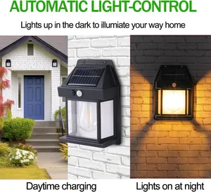 Lámpara LED Moderna para el Hogar, Control Táctil, IP65 Impermeable, Lámpara de Pared de Silicona de Tamaño Mediano para Dormitorio, Luz de Seguridad para Exteriores, 3500K Blanco Cálido - Product Image 3