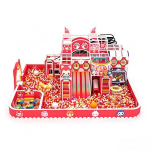 Aire <span class=keywords><strong>de</strong></span> jeux intérieure commerciale sur le thème <span class=keywords><strong>de</strong></span> l'espace pour enfants, avec château gonflable, toboggan et piscine à balles, centre <span class=keywords><strong>de</strong></span> jeux pour centres commerciaux, OEM ODM - Product Image 3