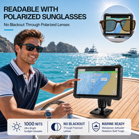 Tablette GPS marine de haute qualité 10,1 pouces, écran lisible en plein soleil 1000 nits, étanche IP68, navigation haute précision, garantie 12 mois