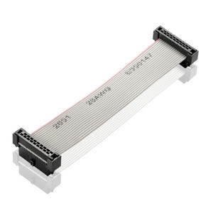 Пользовательские клеммы IDC ленточный кабель серый/зеленый ленточный кабель FC-FD паяльная плата типа папа-2,54 - Product Image 1