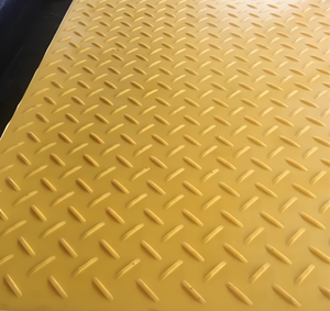 Uhmwpe thân thiện với môi PE nhựa tạm thời đường mat cho Đầm Lầy xây dựng Lát sàn với dịch vụ cắt - Product Image 2