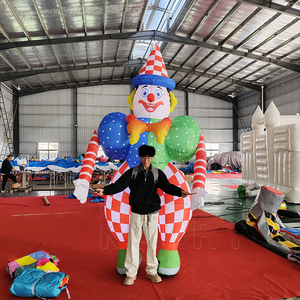 Castillo Inflable Personalizado, Payaso Inflable Bailarín, Disfraz <span class=keywords><strong>de</strong></span> Payaso Caminante Multicolor, Marioneta <span class=keywords><strong>de</strong></span> Payaso Inflable <span class=keywords><strong>para</strong></span> Eventos - Product Image 2