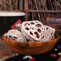 Tranches de racine de lotus déshydratées à faible teneur en humidité pour soupe de fondue chinoise et mélange de nouilles instantanées – Vente en gros