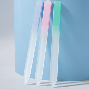 Lima de Uñas de Vidrio Personalizada con Diseño Impreso, Herramienta de Manicura de Doble Cara, Suministro de Fábrica - Product Image 1