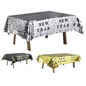 Mantel para Mesa de Año Nuevo 54'X108" 144PCS/CS, Artículos de Fiesta y Decoraciones, Modelo 376201 - Product Image 1