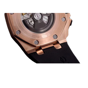 エレガントなメガタピサリーウォッチブラックセラミックジャパニーズムーブメントオートマチックウォッチメカニカルクロノグラフ腕時計 - Product Image 4