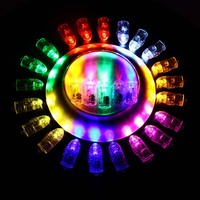 Mini Batteriebetriebene LED-Leuchtballons mit Stäben