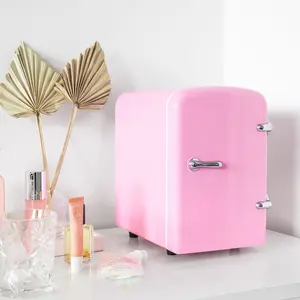 Özelleştirilmiş Mini buzdolabı 4L renkli makyaj buzdolabı