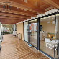 Casa Prefabricada Personalizada de 2 Pisos Tipo Cápsula Apple, Casa Modular Pequeña, Cabaña Apple con Control Inteligente para Hotel o Resort, Cabaña Prefabricada Tipo Estudio