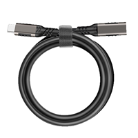 Kabel Ekstensi USB C 3.1 Gen2 Berkualitas Tinggi 100W, Video 4K60Hz, Transfer Data 20Gbps, PVC, Pengisian Cepat 3A, Pelindung Jalinan, Komputer