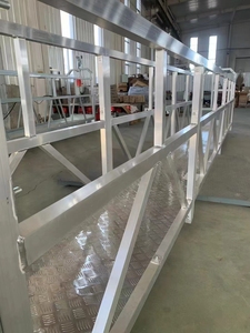 Điện tự leo thang nâng cửa sổ làm sạch giàn giáo treo nền tảng hệ thống treo nền tảng CE chứng nhận bị đình chỉ làm việc nền tảng - Product Image 3