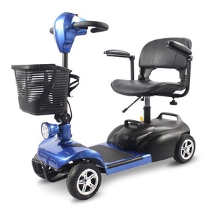 สกู๊ตเตอร์ไฟฟ้าพับได้ 4 ล้อ น้ำหนักเบา รุ่น KSM-906 สำหรับผู้สูงอายุ ระยะทาง 20-25 กม. รับประกัน 18 เดือน - Product Image 2