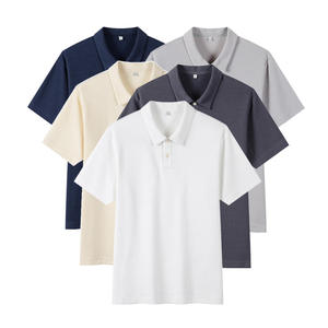 Polos de Golf para Hombre de Alta Calidad, 100% Poliéster, Logotipo Personalizado Bordado, Polos Lisos para Uniformes - Product Image 1