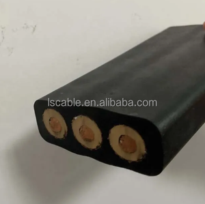 <span class=keywords><strong>Cable</strong></span> para Grúa con Aislamiento de Goma Plano de 3 y 4 Núcleos Yffb Yvfb Yffbg, Resistente al Agua y al Aceite, con Alambre de Acero de Alta Resistencia a la Tracción - Product Image 1