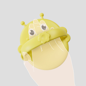 Cepillo de baño de silicona para bebé, artículo de cuidado infantil para recién nacidos - Product Image 4