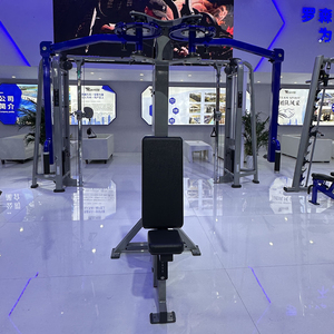 Machine d'entraînement commerciale à charges individuelles de haute qualité, durable, conception ergonomique à double bras, pour exercices pectoraux/deltoides arrière en <span class=keywords><strong>musculation</strong></span> - Product Image 4