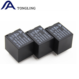 TONGLING JQC-3FF T73 minyatür elektromanyetik röle 24V 10A 4 Pin normalde açık PCB montaj 2 amper üzerinde - Product Image 3