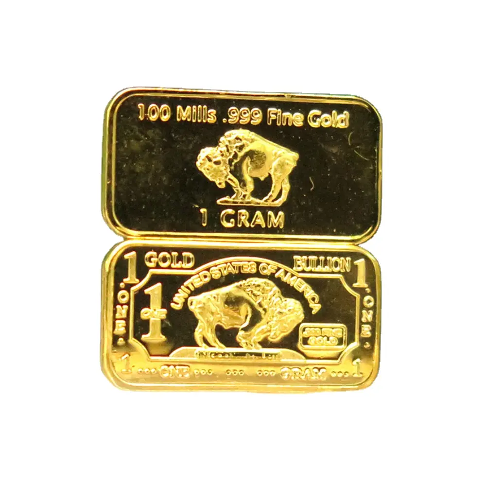 قطع ذهبية, 100 قطعة من الذهب عيار 1. مطحنة 24 مطلي بالذهب عيار 24 مطلي بالنحاس الجاموس سبيكة شريط C12 قطعة صغيرة