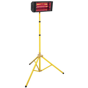 Calentador Eléctrico FERVI de Rayos Infrarrojos con Trípode, Calentador de Patio - Product Image 1