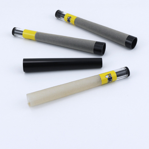 Papier à rouler brun naturel, accessoires pour fumeurs, cônes à embout en verre transparent - Product Image 1