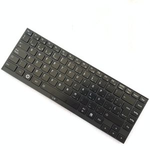 CLAVIER QWERTY Noir Brillant MP-06866TQ-9204 pour Toshiba Satellite