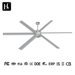 Ventilador de Techo Industrial de Aluminio de 72/88 Pulgadas con 6 Aspas y Control Remoto - Product Image 4