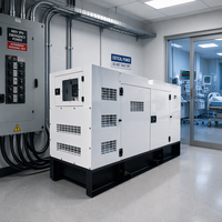 Nouveau Générateur Diesel Silencieux sur Remorque Mobile Ouverte 30kw 50kw 80kw 100kw 120kw 150kw 160kw 300kw à Prix Compétitif pour la Vente