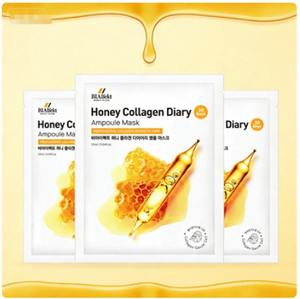 Mascarilla Facial de Hidrogel con Colágeno y Miel, Coreana, Antienvejecimiento, Equilibra los Poros y el Sebo, Calmante, Suavizante e Iluminadora - Product Image 5