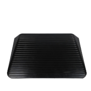 Rampe de porte de seuil de fauteuil roulant en caoutchouc solide avec bords d'<span class=keywords><strong>ailes</strong></span> 4'' - Product Image 2