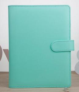 Leather Notebook Cover Colorful Design Leather <strong>A6</strong> <strong>Diary</strong> - Product Image 3