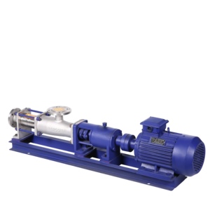 Bomba de transferencia de lodos de acero inoxidable de 1 pulgada para alimentos, tipo tornillo G20-2, para importación y exportación - Product Image 2