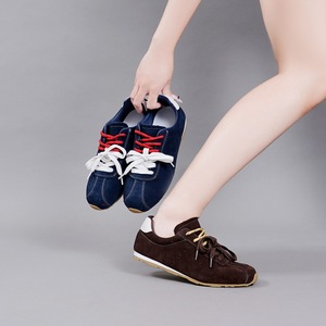 Chaussures plates rétro pour femmes, nouveau style printemps 2026, idéales pour les étudiantes, polyvalentes pour les tenues décontractées et sportives, A-Ga - Product Image 3