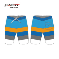 Shorts de bain personnalisés en sublimation, style mode, pour la plage et le surf, vente en gros