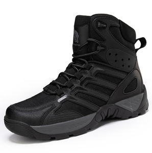 DFL01 Stock promotion Brown black new <b>hiking</b> shoes fashion men <b>boots</b> black coyote brown - Product Image 4