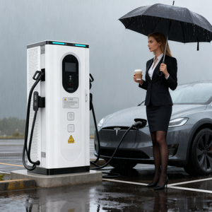 Station de recharge rapide pour véhicules électriques commerciaux CE avec paiement par carte de crédit - Product Image 6