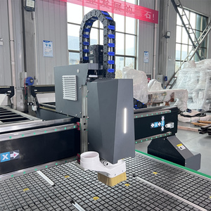 Youhaocnc Nhà Máy Trực Tiếp Cung Cấp Công Cụ Thay Đổi <span class=keywords><strong>3</strong></span> Trục 1325 <span class=keywords><strong>CNC</strong></span> Router Máy Cắt Gỗ Với Chân Không Bảng T Khe Cắm - Product Image 4