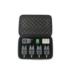 Juego de sirena fuerte de 200m de alcance, resistente al agua, negro, carpa europea, alarma de mordedura de pesca - Product Image 6