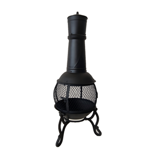 En Oferta: <span class=keywords><strong>Chimenea</strong></span> Alta para <span class=keywords><strong>Leña</strong></span> <span class=keywords><strong>de</strong></span> Acero al Carbono Negro para Exteriores, Ideal para Acción <span class=keywords><strong>de</strong></span> Gracias - Product Image 5
