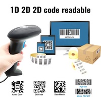Escáner de Códigos QR de Alta Velocidad con Sensor CMOS Serie JR 815, Batería de 2000 mAh, Bluetooth, USB, Plug & Play, Lector de Códigos de Barras Portátil
